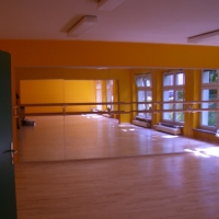 Balettsaal Wandspiegel